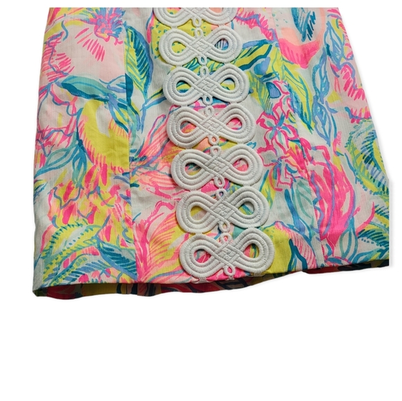 NWT Lilly Pulitzer Shelli Stretch Dress Fiesta Bamba - Picture 3 of 9